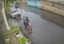 Bandidos armados assaltam trabalhador no meio da rua no bairro Planalto; veja!