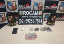 Homem de 19 anos é preso com mais de R$ 10 mil em drogas em Rio Preto da Eva