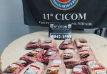Homem é preso tentando roubar 13 kg de picanha no “Atack”, em Manaus