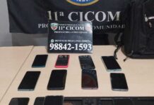 PM-AM prende homem e recupera 14 aparelhos celulares roubados na Zona Sul de Manaus
