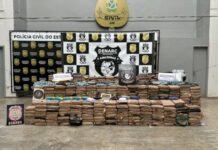 Ação entre PC-AM e PC-RJ apreende uma tonelada de maconha tipo ‘skunk’, em Iranduba