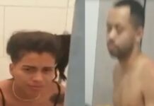 VÍDEO: Lésbica flagra sua namorada transando com homem e faz confusão generalizada