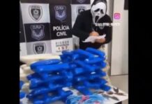 Policial que se fantasiou personagem de ‘Instagram’ é afastado pela corporação