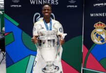 Brasileiro Vinícius Júnior é eleito o melhor jogador da Liga dos Campeões 2024