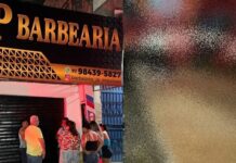 Homem é executado por pistoleiro enquanto cortava o cabelo em barbearia no Novo Aleixo