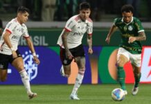 Palmeiras vence por 1 a 0, mas Flamengo avança para as quartas de final da Copa do Brasil