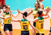 Brasil é derrotado pelos EUA em semifinal emocionante e agora busca a medalha de bronze no vôlei olímpico