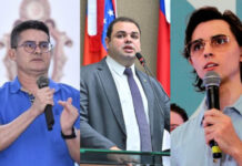 David lidera com 32,8%, seguido por Cidade com 17,6% e Amom com 17,4% em nova pesquisa para prefeitura de Manaus