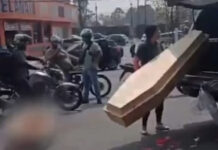 Funerária provoca caos no trânsito ao deixar caixão cair em avenida de Osasco