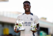 Vini Jr. é eleito melhor jogador da Champions League 2023/24