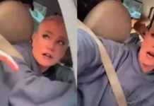 Fã cospe em Xuxa após show e é contida por seguranças