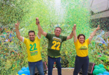 Bolsonaro e Michelle chegam a Manaus  para apoiar Alberto Neto na disputa pela Prefeitura