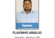 Flavinho Araújo recebeu R$ 150 mil do PSD em Manaus e recebeu apenas 2 votos